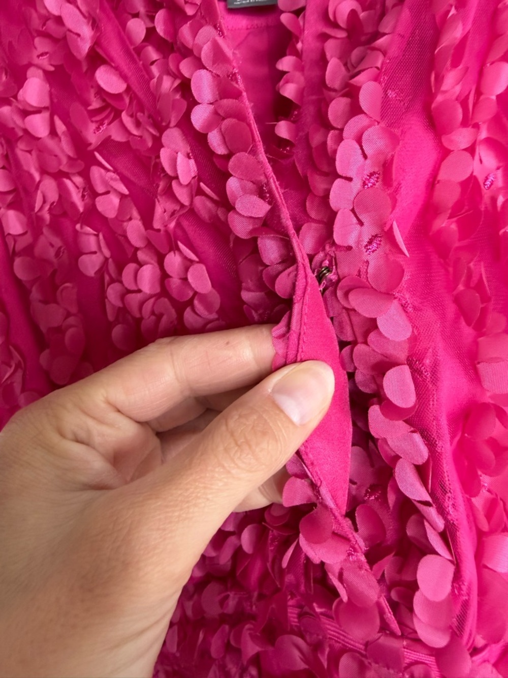 Anthropologie The Somerset Mini Dress: Floral Appliqué Edition Sz Large - Picture 9 of 16